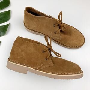 Roamers Desert Boots Tan Suede Leather M467 Size UK 4 US Men's 5